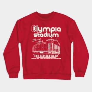 Defunct Olympia Stadium Hockey Arena Crewneck Sweatshirt